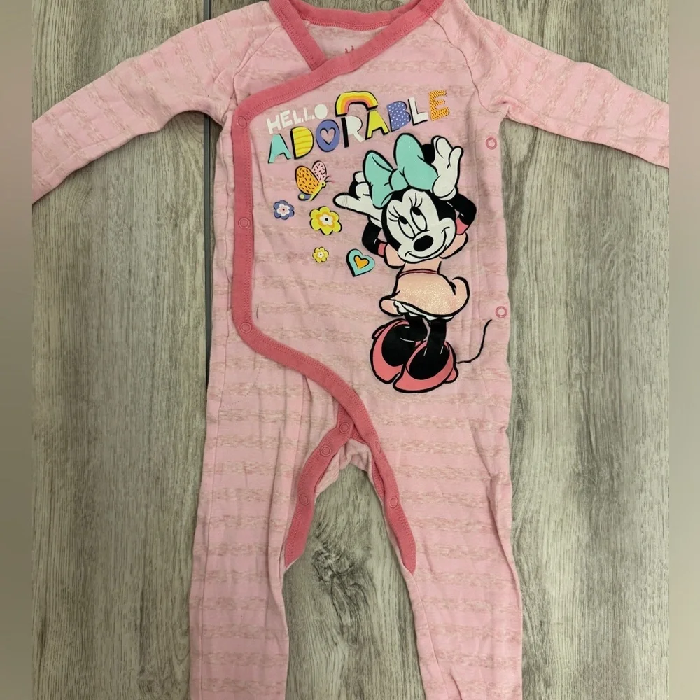 Disney Pink Minnie Mouse  Pajamas
